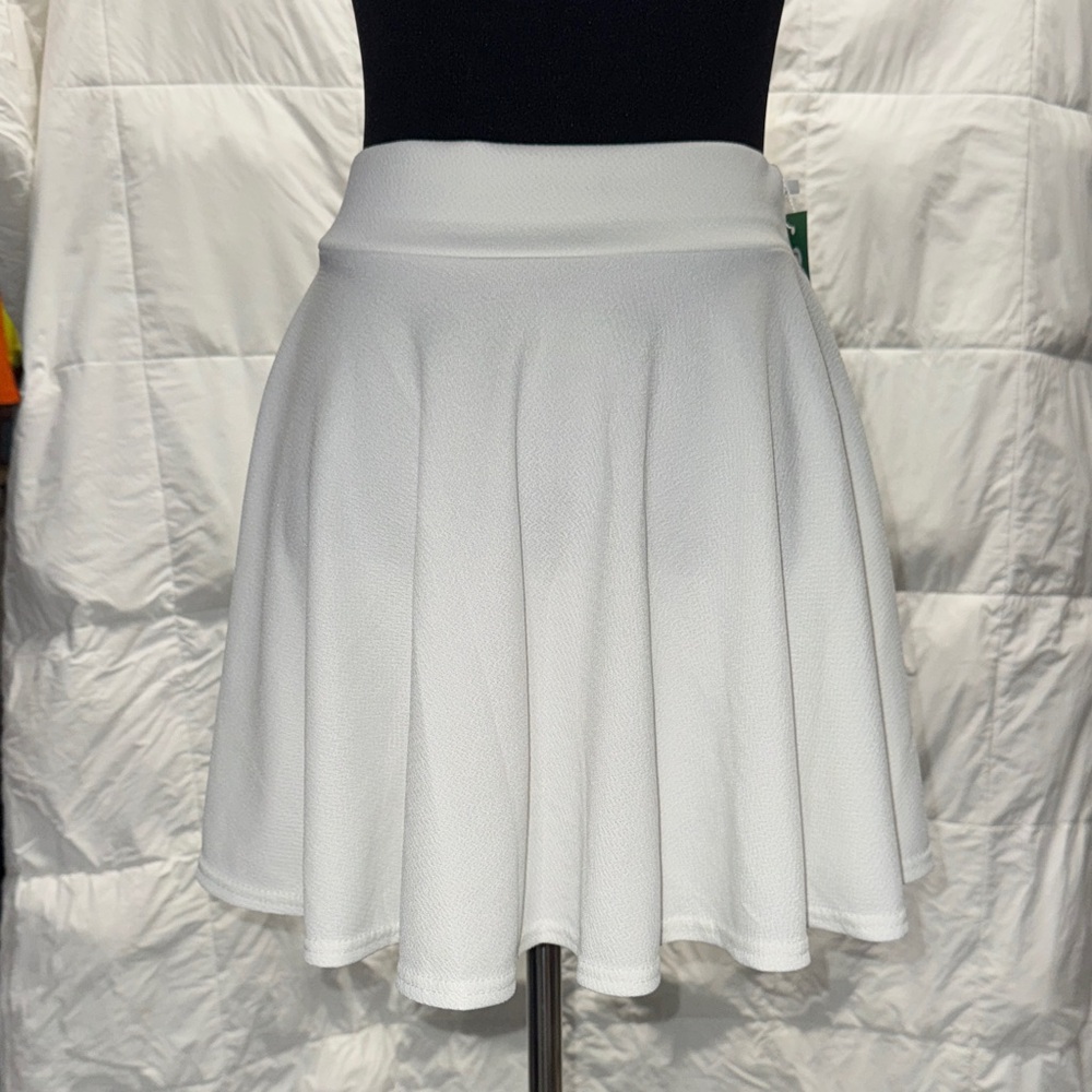 White skirt